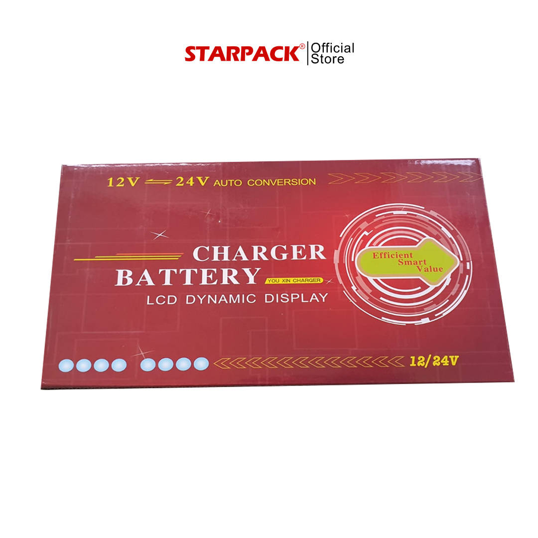Charger Aki Accu 12V/24V 10A Mobil Motor 6