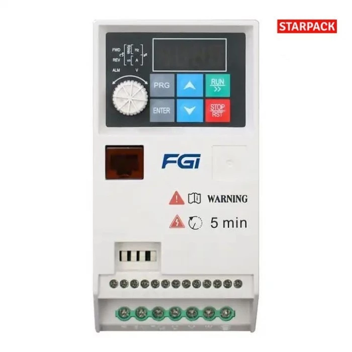 Inverter VFD FGI FD100M 0,75kw/1HP Input 380V 3 Phase 4