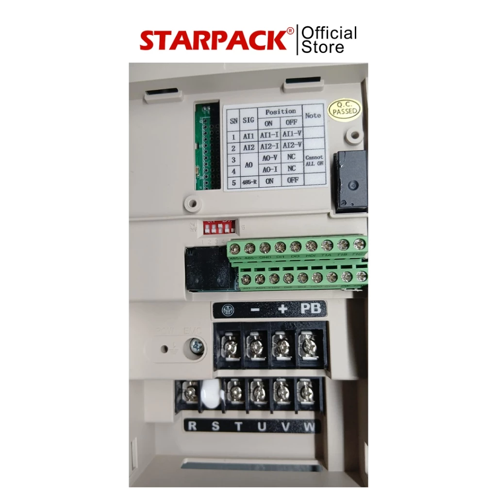 Inverter VFD FGI FD500 2.2 kw / 3 HP Input 1 Phase 220v Output 3 Phase 380v - Variable Frequency Drive 3