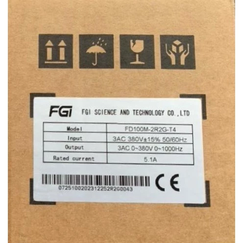 Inverter VFD FGI FD100M 2,2 kw / 3 HP Input 3 Phase 380V Output 3 Phase 380V 4