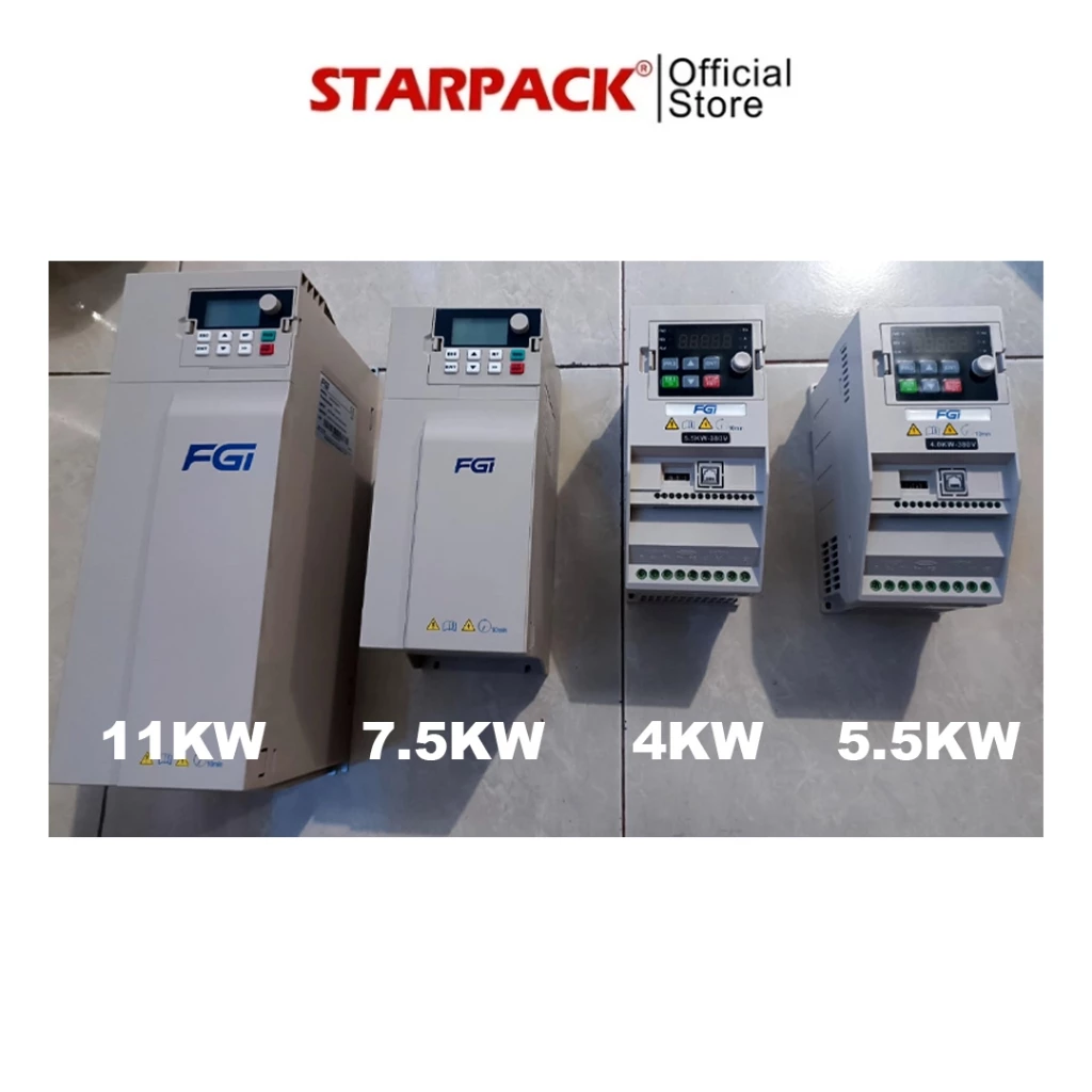 Inverter VFD FGI FD500M 5.5 kw / 7.5 HP Input 3Phase 380v Output 3Phase 380v - Variable Frequency Drive 5