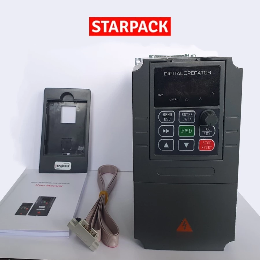 Inverter VFD Yuanshin V9 2,2kW / 3HP Input 1Phase 220V Output 3Phase 380V 4