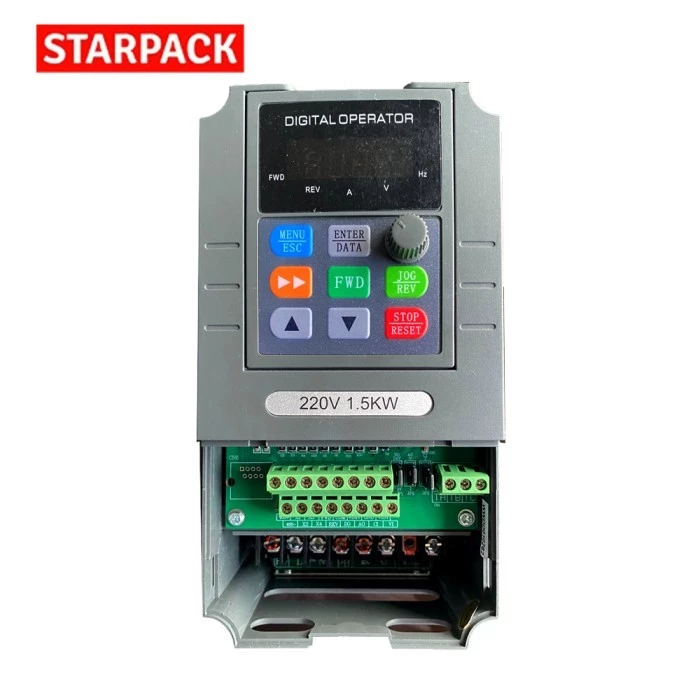 Inverter VFD Yuanshin YX3000 1,5kw / 2HP Input 1Phase 220v Output 1Phase 220v 2